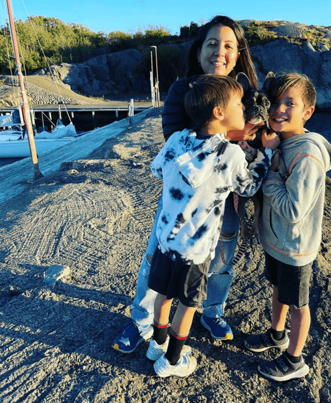 Arelys Sosa with Family